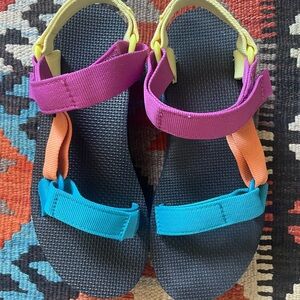 Rainbow Tevas - Barely Worn